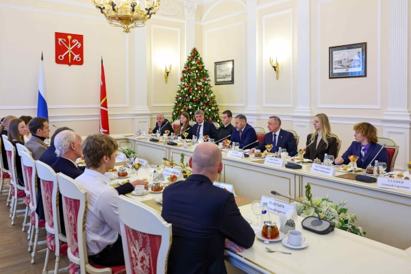 Встреча с петербургскими пловцами -  победителями, призерами и участниками Чемпионата мира по плаванию