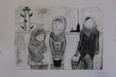 Подведены итоги районного конкурса детского рисунка «Подвигу блокадного Ленинграда», посвященного 81-й годовщине полного освобождения Ленинграда от фашистской блокады