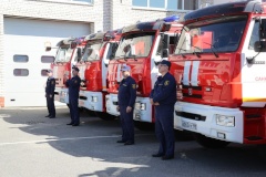 Пожарно-спасательная часть Московского района получила новую спецтехнику