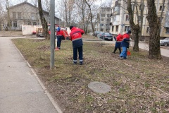 В Московском районе стартовал весенний месячник по благоустройству