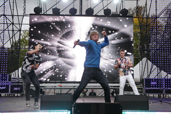 Празднование Дня города.Концертное выступление группы «Иванушки Internationаl».