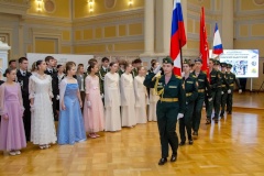 В дворцовых интерьерах Дома Пашкова прошёл кадетский бал «Невский‑Кадетский» для обучающихся кадетских классов школ Невского района