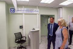 Глава Невского района проинспектировал готовящиеся к открытию офисы врачей общей практики