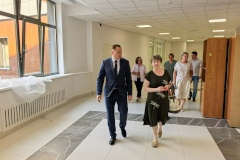 Глава администрации Курортного района провел плановый осмотр новой школы № 324