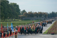 Члены Морского совета приняли участие в церемонии на Пискаревском кладбище