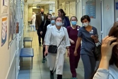 Пожарные провели учебную эвакуацию в городской поликлинике