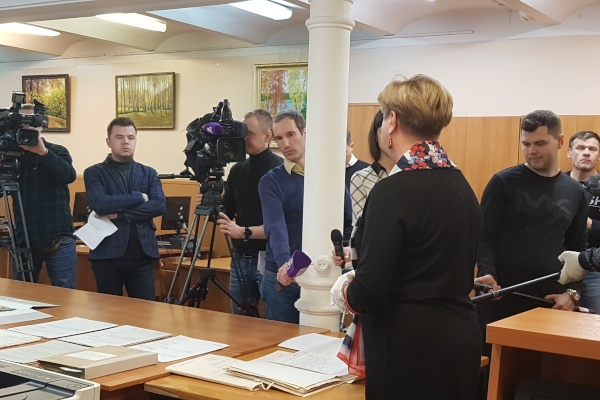 Пресс-тур в Центральный государственный архив литературы и искусства Санкт‑Петербурга, посвященный блокадному Ленинграду