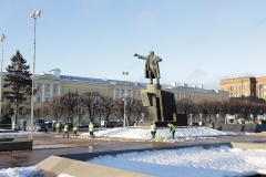 В Калининском районе коммунальные службы продолжают работать в усиленном режиме