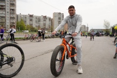 Во Фрунзенском районе Санкт‑Петербурга прошёл традиционный массовый велопробег «Велокупчино – 2025»