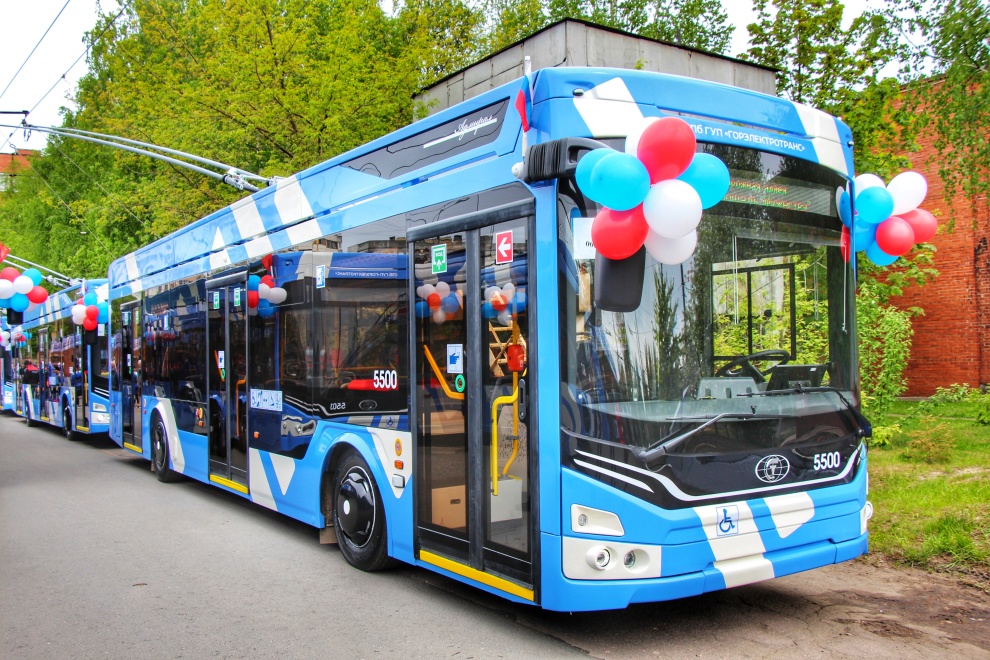 Петербург встречает новые троллейбусы поставки 2020 года - Официальный сайт  Администрации Санкт‑Петербурга