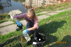 Состояние воды в реке Новая улучшается