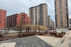 Глава администрации Выборгского района Виктор Полунин оценил состояние объектов социальной инфраструктуры и элементов благоустройства  в  ЖК «Северная долина»