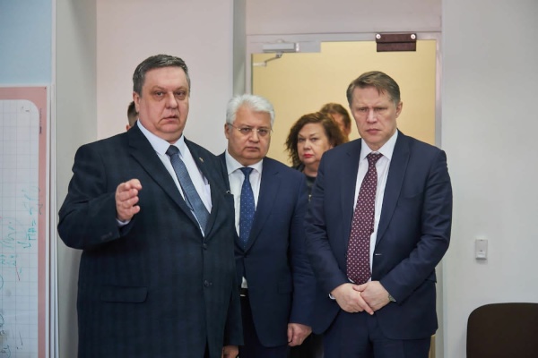 Рабочий визит Министра здравоохранения РФ Михаила Мурашко