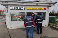 Комитет по контролю за имуществом Санкт‑Петербурга освобождает территорию на проспекте Маршала Жукова от незаконной автостоянки