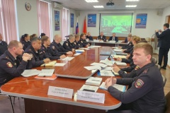 В ОМВД России по Курортному району подвели итоги оперативно-служебной деятельности за 9 месяцев 2024 года