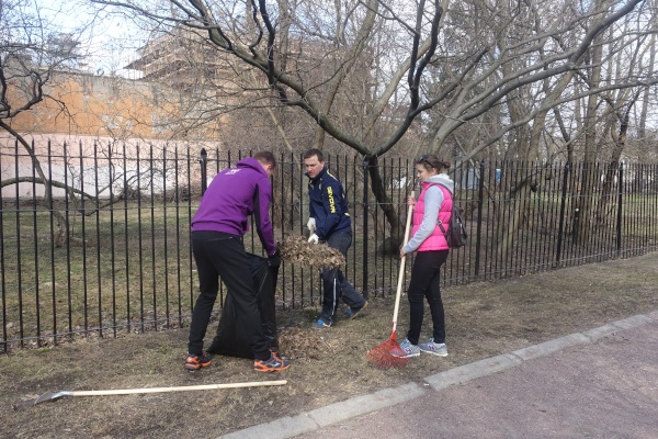 Комитет по развитию туризма Санкт‑Петербурга принял участие в общегородском субботнике