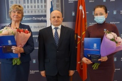 Два жителя района награждены знаком «За заслуги перед Выборгским районом Санкт‑Петербурга»