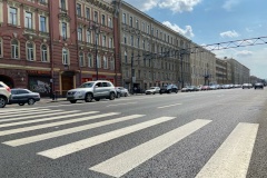 Завершился ремонт двух улиц в Санкт‑Петербурге