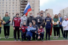 В Невском районе открыт новый пришкольный стадион