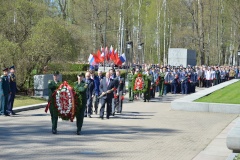 На Серафимовском кладбище состоялась церемония возложения цветов