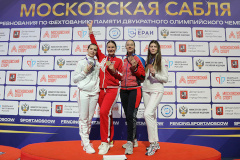 Петербургская спортсменка отличилась на международном турнире по фехтованию