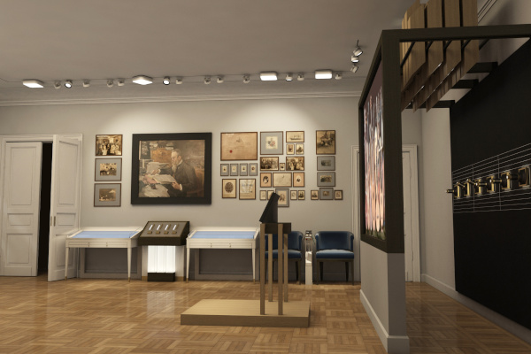 Открытие мультимедийной экспозиции в Музее-квартире Н. А. Римского-Корсакова