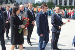Руководство Комитета по тарифам Санкт‑Петербурга почтило память погибших во время Великой Отечественной войны