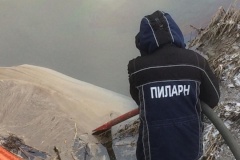 Аварийная ситуация на реке Славянке находится под контролем экологических служб города