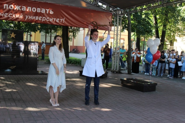 В Педиатрическом университете прошёл День первокурсника