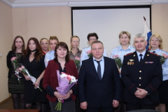 Начальник УМВД по Центральному району поздравил сотрудников с Днем штабных подразделений