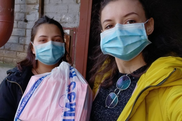 Волонтеры Кировского района Санкт‑Петербурга работают!