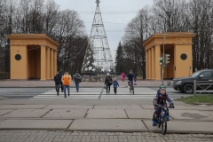 Московский район начал новогоднее преображение
