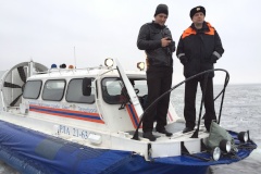 Поисково-спасательная служба Санкт‑Петербурга провела совместный рейд в акватории Финского залива с пограничниками