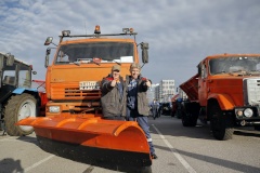 В Петербурге проверяют готовность уборочной техники к осенне-зимнему сезону