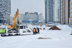 Началось строительство новой тепловой сети на намывных территориях Васильевского острова