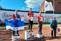 Легкоатлеты Петродворцового завоевали 10 медалей на всероссийском Кубке городов воинской славы