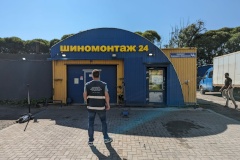 В Кировском и Курортном районах проводятся работы по освобождению земельных участков, незаконно используемых под размещение автомастерских