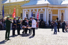 Церемония вручения дипломов выпускникам Военного института физической культуры