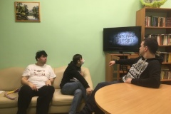 Показ художественного фильма «Брестская крепость», ко Дню защитника Отечества, в Центре социальной реабилитации инвалидов и детей-инвалидов Центрального района
