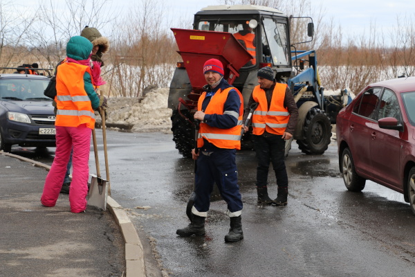 В Пушкинском районе состоялся брифинг по уборке района от снега и наледи