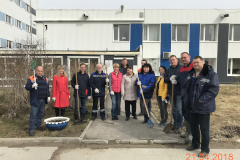 Более 50 куб.м листьев и мусора собрали сотрудники Комитета по природопользованию и его подведомственных учреждений