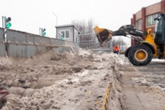 Десять стационарных снегоплавильных пунктов растопили больше 1 млн. кубометров снега за сезон