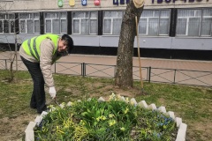 Весенняя уборка в Центре Творчества и Образования Фрунзенского района