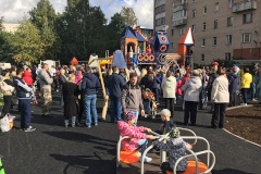 Состоялось открытие детской площадки на пр. Науки, д. 44