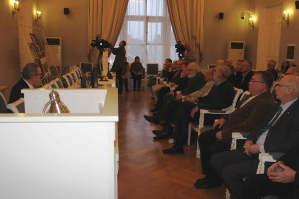 Заседание Рабочей группы по вопросам монументально-декоративного, художественного и информационно-рекламного оформления, комплексного благоустройства городской среды Санкт‑Петербурга 19.12.2014