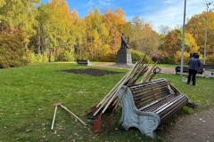 В Курортном районе завершился осенний месячник по благоустройству