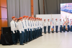 В Историческом парке «Россия — Моя история» состоялось торжественное мероприятие — прощание и передача кадетского Знамени выпускниками 11‑го класса школы №364 Фрунзенского района