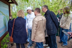 Вице-губернатор с рабочим визитом посетил заказник Западный Котлин в Кронштадте