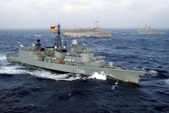 Отряд боевых кораблей Военно-морских сил Германии в Санкт‑Петербурге