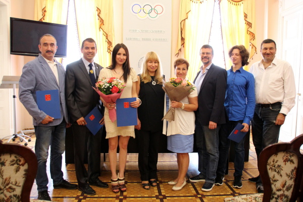 В Комитете физической культуры и спорта состоялось чествование спортсменов, показавших высокие спортивные результаты